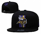 Minnesota Vikings Team Logo Adjustable Hat YD (16),baseball caps,new era cap wholesale,wholesale hats